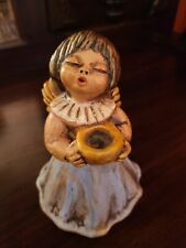 Vintage THUN Bozen Bolzano Angel Figurine Candle Holder Italy picture
