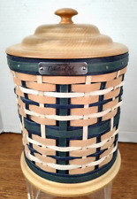 Longaberger 2013 Collectors Club Charter member Combo Canister w/Lid Basket picture