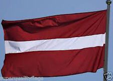 LATVIA LATVIAN FLAG WITH BRASS GROMMETS NEW 3x5 ft better quality usa seller picture