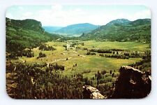 Old Postcard Indian Head San Juan River  Colorado Springs 1960 Cancel Wolf Creek picture