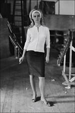 Portrait of Brigitte Bardot on the set of the film Vie privee 1961 OLD PHOTO picture