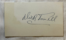 VTG Dick Powell (d. 1963) signed autograph 3x5 cut Det. Philip Marlowe RARE picture