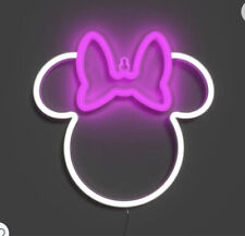 Brand-New Disney Minnie Mouse Yellowpop LED Neon Sign  picture