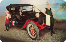Manitou Springs Colorado, 1914 Hupmobile Touring at Car Museum, Vintage Postcard picture