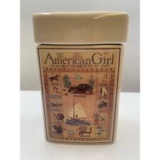 Vintage Girl Scout Cookie Jar American Girl Orson Lowell 1999 Limited Edition picture