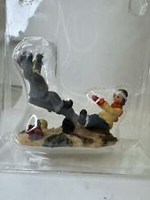 HOLIDAY TIME Kids Teeter Totter Figurine Christmas Village Accessory picture