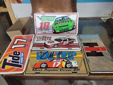 Lot Of 5 Vintage NOS Vanity Plates/ Tags Nascar picture