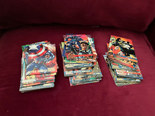 Lot of 114 DC versus vs Marvel Trading Cards - 1995 NM-NM picture