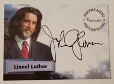 LIONEL LUTHOR 2003 John Glover SMALLVILLE Season 2 AUTOGRAPH A11 CHASE CARD Auto picture
