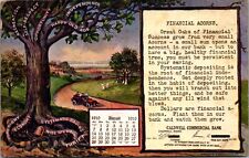 August 1910 Advertising Postcard Caldwell Commercial Bank, Idaho picture