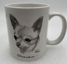 Chihuahua Coffee Mug Porcelain By Rosalinde Signed Vladimir Dog Mom Mexican picture