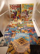8 Comic Books Fantastic Four Marvel Vintage 1980's picture
