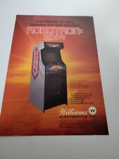 Flyer  WILLIAMS  ROBOTRON 2084    Video Game advertisement original see pic picture