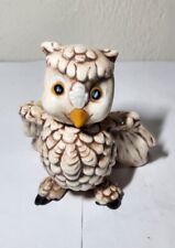 EUC Vintage MCM Ceramic Owl Figurine picture