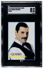1994 FREDDIE MERCURY Queen Ultra Figus Rock Cards #173 SGC 8 pop 1 highest picture