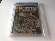 MONSTERS UNLEASHED 11 CGC 9.0 LAST ISS GABRIEL EXORCISM ANGEL MARVEL MAGAZINE picture