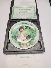 Limoges-Turgot Marie-Ange Collectible Plate by Paul Durand Vintage 1978 W/ COA+ picture