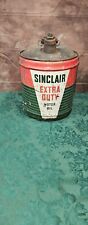 Original Sinclair Heavy Duty Five Gallon Oil Can picture