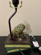 Antique Lamp Vintage Brass Lion Lamp picture