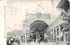 c.1905 Entrance to Steeplechase Park Coney Island NY post card Brooklyn picture