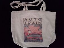 Amtrak Tote Bag Auto Train Orlando FL Wash. DC Celebrating 25 Years Cotton picture