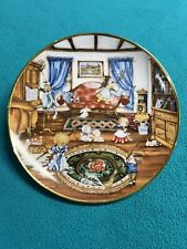 Franklin Mint Heirloom, Spring Cleaning, Karyn E. Bell, Collectible Plate picture