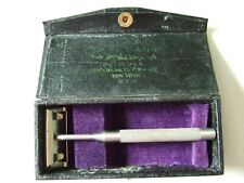 Antique Wm Enders Single Edge Safety Razor Set in Original Case  - 1920's picture