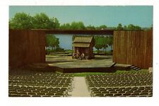 Postcard Stage of Cliffside Amphitheater John Morgan Cabin Beaver West Virginia picture