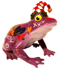Fanciful Frogs Ceramic - Jester 