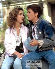 MICHAEL J. FOX AND CLAUDIA WELLS IN 