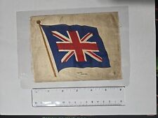 1910s Antique Cigarette Silks India (Marine) Flag  picture