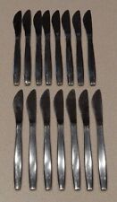 15 Vintage Stainless Flatware Small Airline Airplane Knives W Logo picture