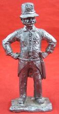 Vintage Michael Anthony RICKER PEWTER FIGURINE Cop POLICEMAN Signed Figure Club picture