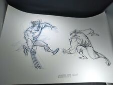 Hulk Versus Wolverine Marvel Animation Concept Art Frank Paur CONCEPT art FIRST picture