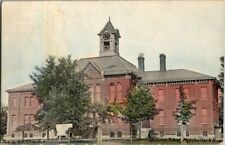 1912. WEBSTER SCHOOL. MANCHESTER, NH POSTCARD. picture