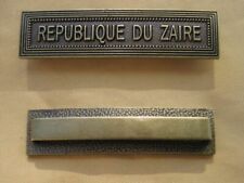 Bronze Republic of Zaire Staple for Zaire Medal picture