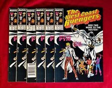 1987 WEST COAST AVENGERS #21 Lot NM 1ST APP joining MOON KNIGHT Comic 80s vtg picture