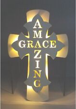 WALL HANGING LIGHT Up CROSS picture