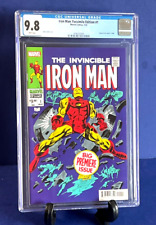 Invincible Iron Man #1 Facsimile Edition 2023 Marvel Comic Book CGC 9.8 picture