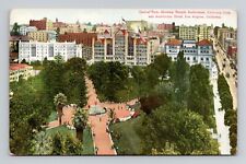 Postcard Central Park in Los Angeles California CA, Antique O3 picture