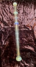 Vintage Large Glass Pipe Bong 27 Inches Long Hand Blown picture