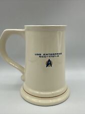 Star Trek USS Enterprise NCC-1701-A Beer Stein Tankard Mug, 1993 Vintage Pfaltz picture