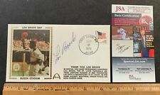 VINTAGE FIRST DAY COVER *LOU BROCK* W/JSA COA MINT CONDITION (AA) picture