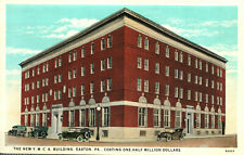 Postcard Y.M.C.A. Building Easton PA Pennsylvania YMCA Y. M. C. A. picture