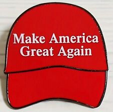 MAGA Trump 2024 Make America Great Again Red Hat Enamel Pin  picture