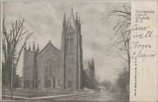Postcard Westminster Church Elizabeth NJ  picture