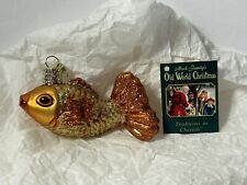 Old World Christmas The Merck Family THE GRACEFUL FISH Ornament 2001 with tag picture