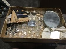 Lot Of Over 125 Optical Glass Blanks, Mirrors And More picture