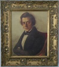 Frédéric François Chopin Framed Picture, Oleograph, Polish composer. picture