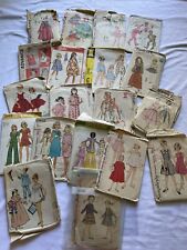 LOT Vintage Sewing Patterns Smaller 4 - 8 Sizes Simplicity Advance McCalls  (B) picture
